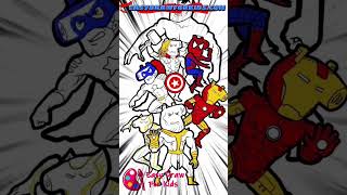 Family Avenger Drawing  How To Draw Avenger  Marvel Drawing  Drawing  How To Draw [upl. by Atis]