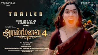 Aranmanai 4 Official Trailer  Tamannah  Sundarc  Rashi Khanna  Yogi Babu  VTV Ganaesh [upl. by Ladd709]