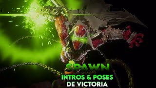 SPAWN  INTROS amp VICTORIAS  MK11 mortalkombat11ultimate [upl. by Ronoc532]