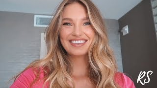 Victorias Secret PR day  Romee Strijd  VLOG 35 [upl. by Ahsitahs]