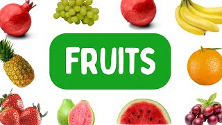 Fruit Names  Learn Fruit Names with Pictures  Learn English Words  English Vocabulary For Kids [upl. by Norb]