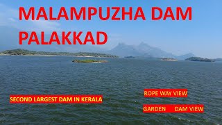 MALAMPUZHA DAM  PALAKKAD  KERALA  KERALA TRAVEL 15 [upl. by Notniv152]