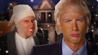 Donald Trump vs Ebenezer Scrooge Epic Rap Battles of History [upl. by Etteniuqna]