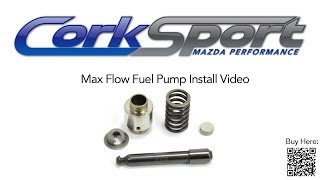 CorkSport Max Flow Fuel Pump HPFP Internals  Install Video [upl. by Pardo]