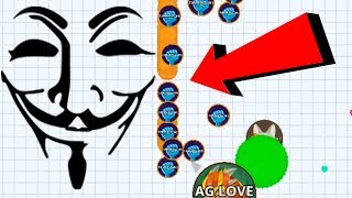 Agario Solo Vs Noob Hacker Agario Best Funny Moments [upl. by Brackett969]