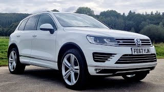 2017 Volkswagen Touareg R Line Plus 30 TDI  Condition and spec review [upl. by Quitt]