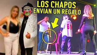 ¡En Medio de la Presentación Chapos Envían Regalo a Payaso Brincos Dieras en Culiacán [upl. by Dolores]