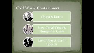 APUSH Lecture 23 The Cold War amp the Presidency TrumanEisenhowerKennedy [upl. by Alberto]