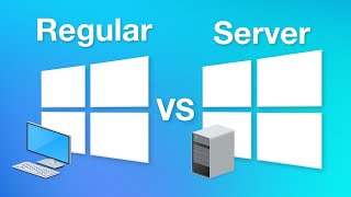 Windows Server vs Regular Windows  How Are They Different [upl. by Idieh]