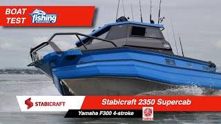 Tested  Stabicraft 2350 with 300HP Yamaha 4stroke [upl. by Eirod]