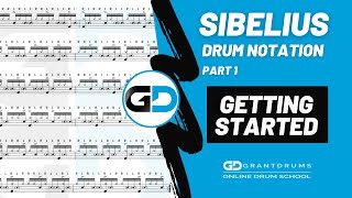 Writing Drums in Sibelius The Ultimate Guide Part 1 [upl. by Palumbo859]