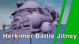 Sculpting the Herkimer Battle Jitney in VR with Oculus Medium [upl. by Hteik]