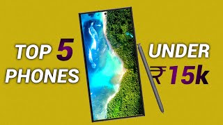 TOP 5 Best Smartphones Under ₹15000 NOV 2024 [upl. by Alliuqat]