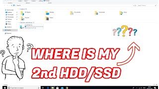 WHAT TO DO IF SECOND SSD HARD DRIVE NOT SHOWING UP  IMPORTANT TIPS [upl. by Refotsirhc]