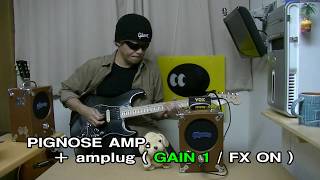 Pignose amp  VOX amplug Lead [upl. by Orecic]