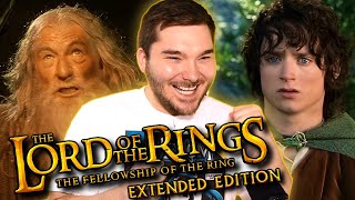 EPIC First Time Watching The Lord of the Rings The Fellowship of the Ring 2001 Extended Edition [upl. by Tower]