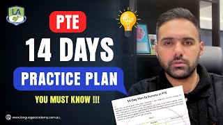 PTE 14 Days Practice Plan 2024  Tips Tricks and Strategies  Important Tasks  Language Academy [upl. by Derwood]