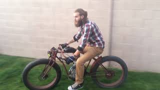 Motorized Fat Tire Bike [upl. by Laurianne]