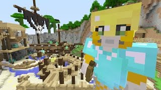 Minecraft PS3 EditionDemo Gameplay [upl. by Anoid]