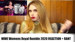 WWE WOMENS ROYAL RUMBLE 2020 LIVE REACTION amp RANT [upl. by Rediah557]