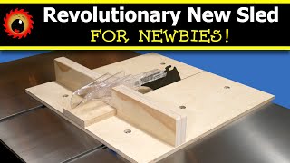 Build this Revolutionary Cross Cut Sled for Newbies [upl. by Eissat]