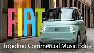 Fiat  Topolino  Extended Commercial  Advertisement Music Instrumental No Voiceover [upl. by Doehne609]