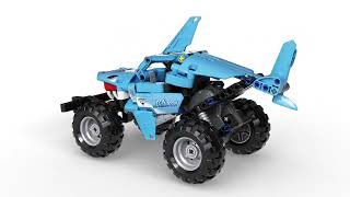 LEGO 42134 Megalodon Monster truck JamTechnic 2TTOYSLEGOPLAYMOBILCOBI [upl. by Aleydis923]