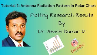 Tutorial 2 Antenna Radiation Pattern Plotting in Origin [upl. by Ran]