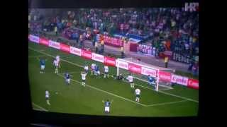 EURO 2012 Hrvatska  Španjolska Croatia  Spain 01  Italy  Ireland 20 [upl. by Urbai]