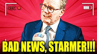 Starmer GETS TERRIBLE NEWS on LIVE TV and GOES BERSERK [upl. by Uliram]