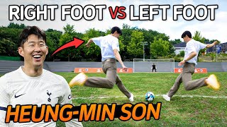 Heung MinSon’s Right Foot vs Left Foot… Who Wins [upl. by Cleo]