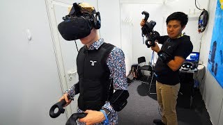 This VR Company makes Ready Player One’s Haptic Suit a Reality [upl. by Recor186]