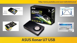 Обзор ASUS Xonar U7 USB Review [upl. by Sivat492]