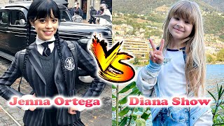 Jenna Ortega Wednesday VS Diana Show Stunning Transformation  From Baby To Now Years Old [upl. by Aihpos]