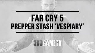 Far Cry 5 Prepper Stash Vespiary  Johns Region Prepper Stash Locations and Solutions Guide [upl. by Elatia261]