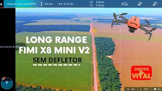 LONG RANGE Drone fimi x8 mini V2 [upl. by Ssur]