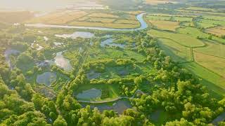 Arundel park  West Sussex from above cinematic DJI Avata2 [upl. by Almeria775]