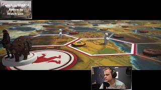 Polania Agricultural 17 Turns  Ranked  Live Stream  7120  Scythe Board Game [upl. by Minne]