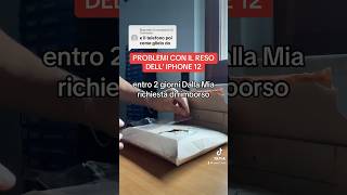 iPhone 12 gratis se non mi mandano l’etichetta del reso Apple iPhone Amazon ￼￼ [upl. by Schouten]