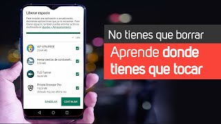 Como LIBERAR ESPACIO EN mi celular ANDROID Sin borrar aplicaciones 💥 [upl. by Yllehs]