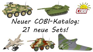 Neuer COBI Katalog 21 neue Sets COBI News [upl. by Lebam]