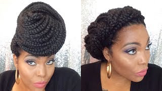 8 Unique Ways To Style Box Braids Supa Natural [upl. by Odine]