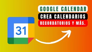 COMO CREAR TAREAS Y EVENTOS CON GOOGLE CALENDAR PASO A PASO FACIL Y RAPIDO😎 [upl. by Tia]