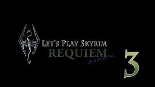 Lets Play modded Skyrim  Requiem and Frostfall  Part 3 [upl. by Eslehc545]