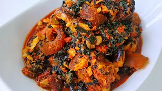 HOW TO COOK EFO RIRO SOUP  THE SISIYEMMIE VERSION 🔥 [upl. by Allcot986]