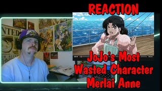 JoJos Most Wasted Character  Merlai Anne REACTION [upl. by Eiramanin]