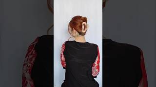 Claw clip hack for thick hair hairstyle hair hairtutorial hairstyles hairhairstyles hairtok [upl. by Ikcir]