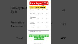 ITI Back Paper 2024 ITI result 2024ITI result kaise download kare ITI Exam 2024 [upl. by Ahsiner780]