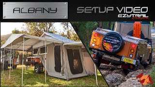 Ezytrail Campers Albany GT Setup Guide [upl. by Samaj]