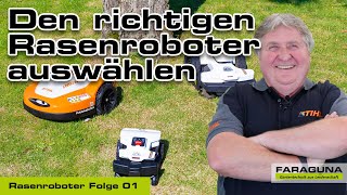 Den richtigen Rasenroboter auswählen [upl. by Ococ]